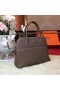 Hermes Bolide Original Leather Tote Bag B1007 Grey Replica