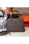 Hermes Bolide Original Leather Tote Bag B1007 Grey Replica