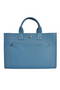 Hermes Briefcase 40CM Bag Clemence Leather Blue Replica
