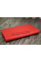 Hermes Compact Passport Holder Original Leather Wallet Red Replica