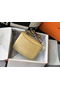 Hermes Constance 24cm Bag In Jaune Poussin Embossed Crocodile Replica