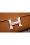 Hermes Constance Long Wallets Original Leather HA909 Wheat Replica