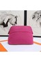 Hermes Cosmetic Bag H3699 Rose Replica