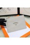 Hermes Cosmetic Bag H3700 Light Grey Replica
