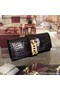Hermes Croco Leather Clutch H88017 Black Replica