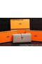 Hermes Dogon Original Leather Wallet H509 Grey Replica