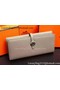 Hermes Dogon Original Leather Wallet H509 Grey Replica