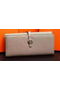 Hermes Dogon Original Leather Wallet H509 Grey Replica