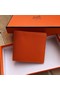 Hermes espom leather Wallet H2296 orange Replica