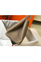 Hermes Garden Party 30 Bag In Grey Taurillon Leather Replica