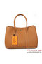 Hermes Garden Party 30CM Bag Calf Leather A1288 Camel Replica