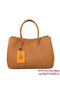 Hermes Garden Party 30CM Bag Calf Leather A1288 Camel Replica