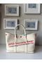 Hermes Garden Party 30CM Bag Canvas Leather H11S OffWhite Replica