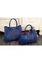 Hermes Garden Party 36cm 30cm Tote Bag Canvas Blue Replica