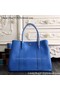 Hermes Garden Party 36cm 30cm Tote Bag Original Leather Blue Replica