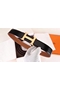 Hermes H Belt Buckle & Brown Clemence 32 MM Strap Replica