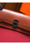 Hermes Herbag Zip 31cm Bag In Camel And Bordeaux Replica