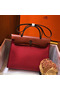 Hermes Herbag Zip 31cm Bag In Camel And Bordeaux Replica