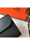 Hermes Jige Elan 29 Clutch In Black Epsom Leather Replica
