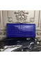 Hermes Jige Elan 29 Clutch In Blue Electric Crocodile Leather Replica