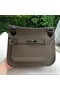 Hermes Jypsiere 31CM Shoulder Bag Calfskin Leather H0880 Grey Replica