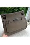Hermes Jypsiere 31CM Shoulder Bag Calfskin Leather H0880 Grey Replica