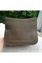 Hermes Jypsiere 31CM Shoulder Bag Calfskin Leather H0880 Grey Replica
