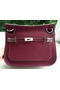 Hermes Jypsiere 31CM Shoulder Bag Calfskin Leather H0880 Wine Replica