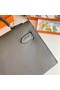 Hermes Kelly 19cm Shoulder Bags Epsom Leather KL19 Silver hardware gray Replica