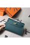 Hermes Kelly 22CM Tote Bag Original Epsom Leather KL22 Dark Green Replica