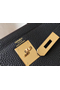 Hermes Kelly 28cm Bag In Black Clemence Leather GHW Replica