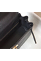 Hermes Kelly 28cm Bag In Black Clemence Leather GHW Replica