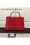 Hermes Kelly 28cm Shoulder Bag Croco Leather K28 Red Replica