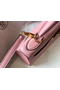 Hermes Kelly 32cm Bag In Pink Clemence Leather GHW Replica
