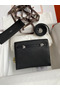 Hermes Kelly Danse II Bag In Black Evercolor Calfskin Replica