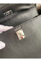 Hermes Kelly Danse II Bag In Black Evercolor Calfskin Replica