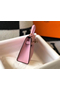 Hermes Kelly Mini II Bag In Mauve Sylvestre Epsom Leather GHW Replica
