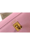 Hermes Kelly Mini II Bag In Mauve Sylvestre Epsom Leather GHW Replica