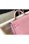 Hermes Kelly Mini II Bag In Mauve Sylvestre Epsom Leather GHW Replica