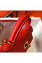 Hermes Kelly Mini II Bag In Rouge Casaque Epsom Leather GHW Replica