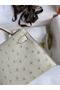 Hermes Kelly Mini II Sellier Handmade Bag In Beton Ostrich Leather Replica