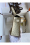 Hermes Kelly Mini II Sellier Handmade Bag In Beton Ostrich Leather Replica