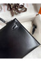 Hermes Kelly Mini II Sellier Handmade Bag In Black Box Calfskin Replica