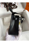Hermes Kelly Mini II Sellier Handmade Bag In Black Box Calfskin Replica