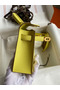 Hermes Kelly Mini II Sellier Handmade Bag In Lime Epsom Calfskin Replica