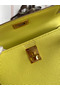 Hermes Kelly Mini II Sellier Handmade Bag In Lime Epsom Calfskin Replica