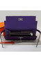 Hermes Kelly Original Saffiano Leather Bi-Fold Wallet A708 Purple Replica