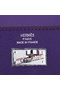 Hermes Kelly Original Saffiano Leather Bi-Fold Wallet A708 Purple Replica