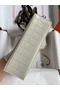 Hermes Kelly Pochette Handmade Bag In Beton Matte Alligator Leather Replica