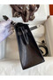 Hermes Kelly Sellier 25 Handmade Bag In Black Lizard Leather Replica